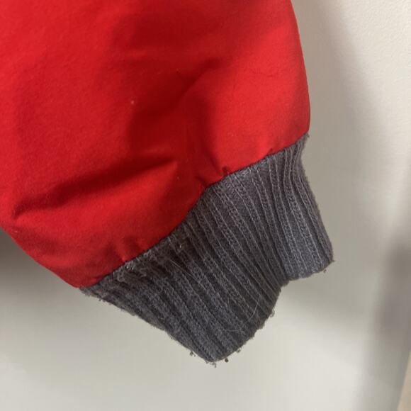 1st Down Jacket Coat Large Men’s Goose Down Red - Picture 5 of 12